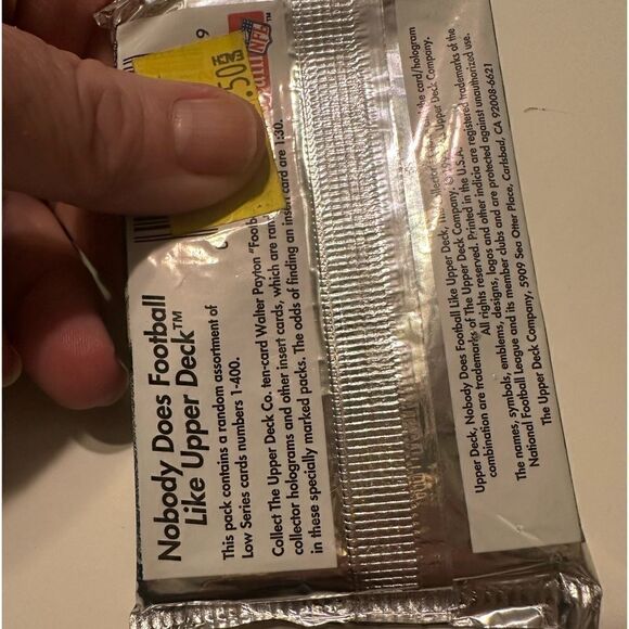 1992 UPPER DECK National Football League (NFL). 15cards per pack - Picture 2 of 3